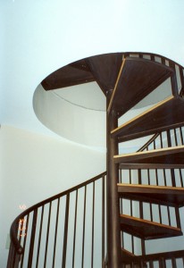 JK Spiral Staircase in Oakland California